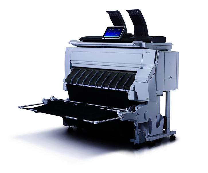 Ricoh makes new multifunction wide format printer available across